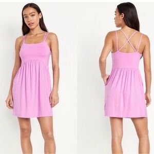 Old Navy Vibrant Pink Mini Dress
